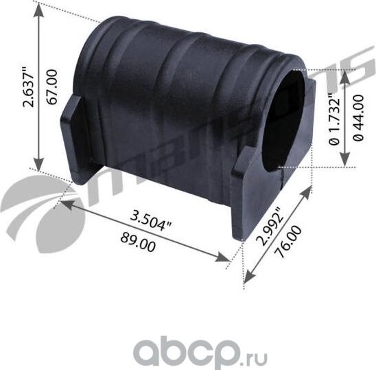 Втулка стабилизатора (Mansons). Артикул 900.093