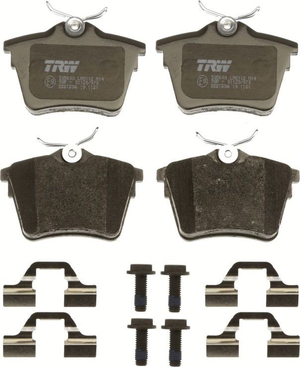 Тормозные колодки TRW COTEC. Артикул GDB1596