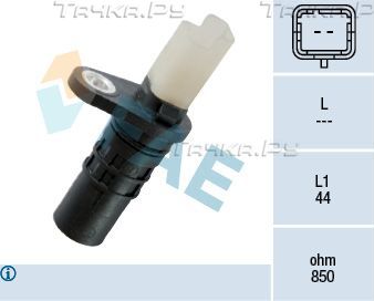 Датчик положения коленвала FAE для Renault Grand Scenic II 2005-2008. Артикул 79253