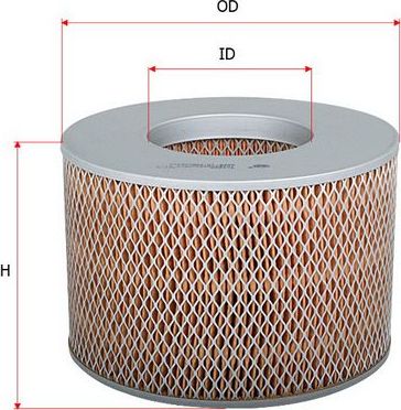 Воздушный фильтр Sakura. Артикул A-3325