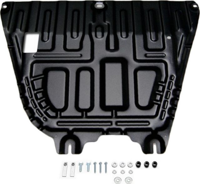 Защита картера и КПП AutoMax для Kia Rio IV седан 2017-2026. Артикул AM.2370.2