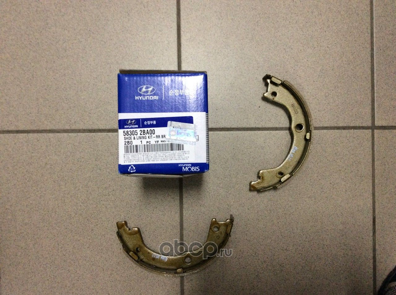 Тормозные колодки Hyundai / KIA. Артикул 583052BA00