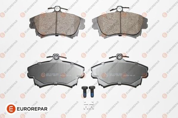 Тормозные колодки Eurorepar. Артикул 1617265180
