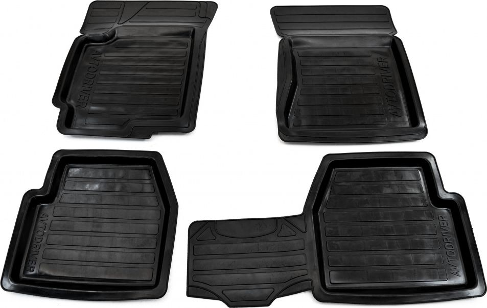 Коврики универсальные Avtodriver резиновые Авангард для салона . Артикул ADRU007