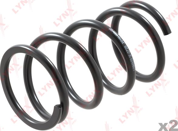 Пружина подвески LYNXauto задняя для Toyota RAV4 II (XA20) 2000-2005. Артикул SC-2728