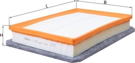 Воздушный фильтр Mahle. Артикул LX 3685