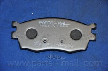 Колодки тормозные дисковые (Parts-Mall). Артикул PKA-E28