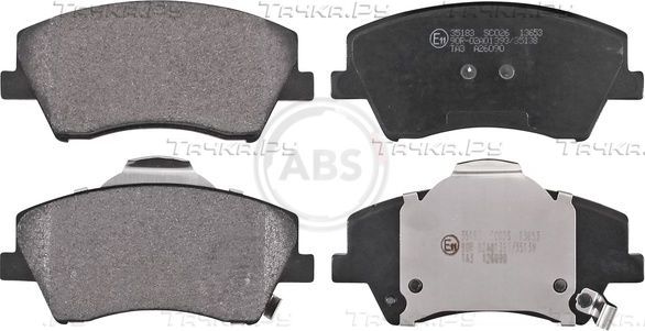 Тормозные колодки ABS передние для Hyundai Elantra VI (AD) 2015-2020. Артикул 35183