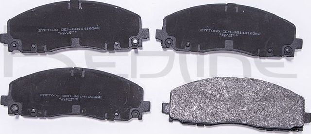 Тормозные колодки RED Line передние для Dodge Journey I 2012-2026. Артикул 27FT000