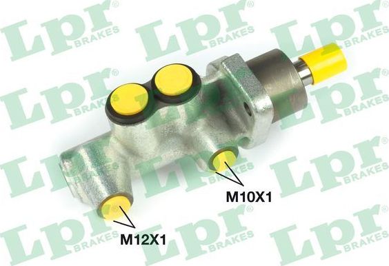 Тормозной цилиндр главный LPR (Серый чугун) для Opel Vectra A 1988-1995. Артикул 1879