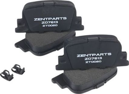 Тормозные колодки Zentparts. Артикул Z07613