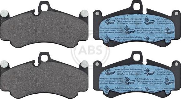 Тормозные колодки ABS. Артикул 37572