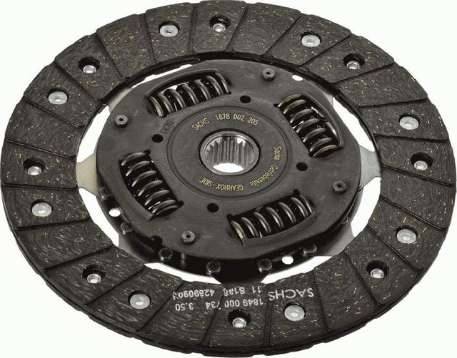 Диск сцепления SACHS для Chevrolet Niva I 2002-2021. Артикул 1878 002 205