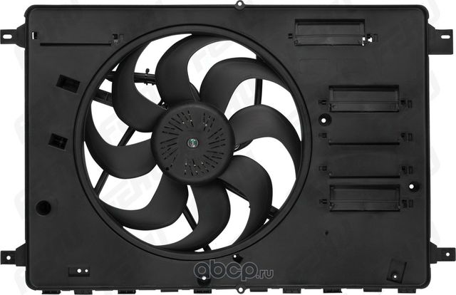 Электровентилятор охлаждения с Кожухом Ford Mondeo (07-) (Fehu). Артикул FFC1076H