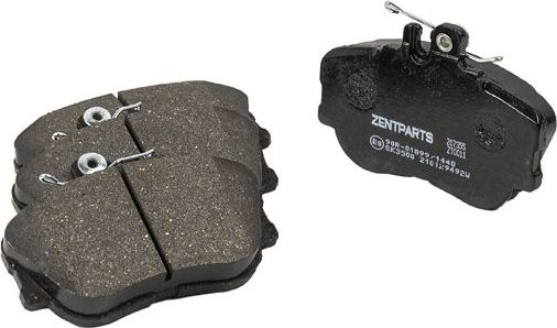Тормозные колодки Zentparts. Артикул Z07355