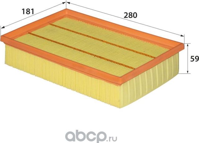 A-317E/A-265E C28100 (фильтр воздушный) (RB-Exide). Артикул A317E