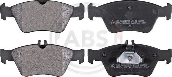 Тормозные колодки ABS. Артикул 36903