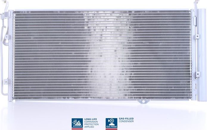 Радиатор кондиционера (конденсатор) Nissens (алюминий). Артикул 94823