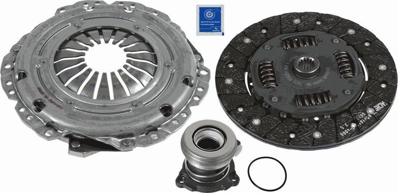 Сцепление (комплект) SACHS Kit plus CSC. Артикул 3000 990 013