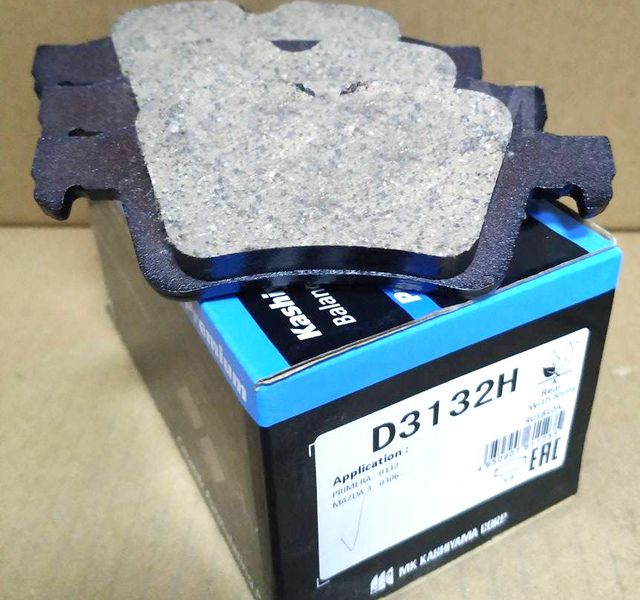 Тормозные колодки MK Kashiyama. Артикул D3132H