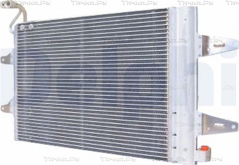 Радиатор кондиционера (конденсатор) Delphi для SEAT Cordoba I 2002-2002. Артикул TSP0225508