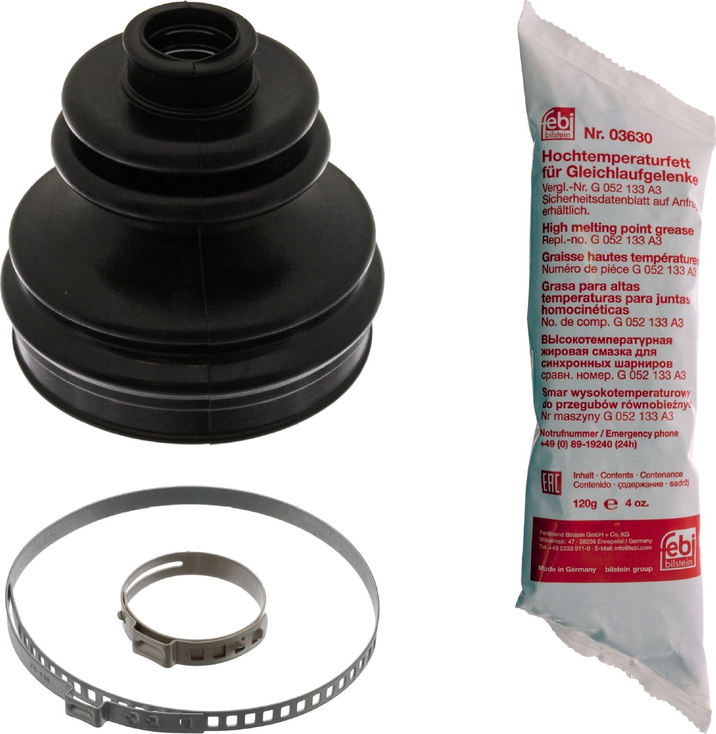 Пыльник ШРУСа внутренний Febi Bilstein передний для Volkswagen Passat B5 1996-2005. Артикул 38331