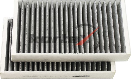 Фильтр салона MB ML(W164)/GL(X164)/R-CLASS(W251) (угольный) (2шт) (Kortex). Артикул KC0103S