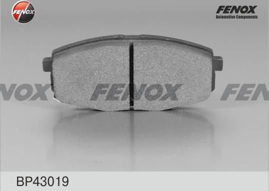 Тормозные колодки Fenox. Артикул BP43019