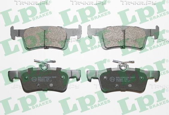 Тормозные колодки LPR. Артикул 05P2033