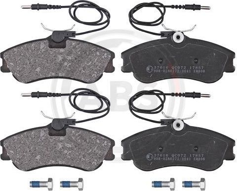 Тормозные колодки ABS. Артикул 37016