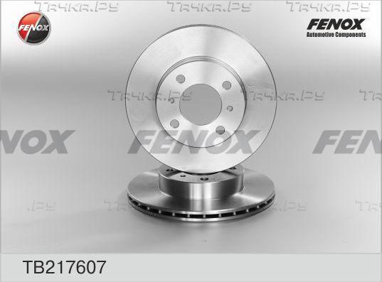 Тормозной диск Fenox передний для Mitsubishi Lancer VII 1995-2003. Артикул TB217607