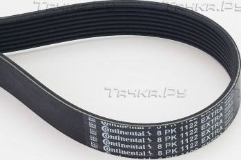 Приводной ремень поликлиновой ContiTech для BMW 4 G22, G23 2021-2026. Артикул 8PK1122 EXTRA