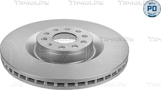 Тормозной диск Meyle PD передний для Volkswagen Passat CC I 2008-2012. Артикул 183 521 1010/PD