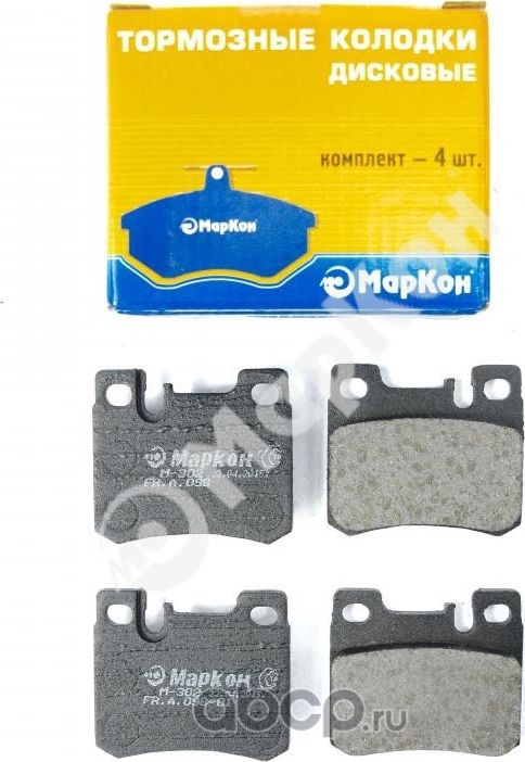 Колодки тормозные дисковые (Markon). Артикул 09800150