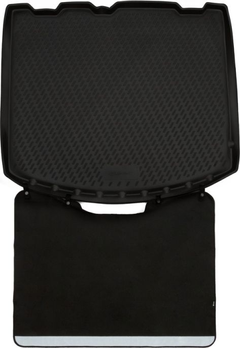 Коврик Element Econom для багажника с функцией защиты бампера Ford Kuga II 2013-2026. Артикул ELEMENT.SET.008