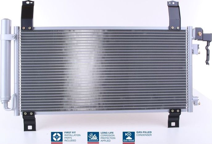 Радиатор кондиционера (конденсатор) Nissens (алюминий). Артикул 94792