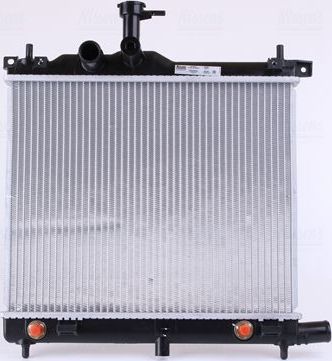Радиатор охлаждения двигателя Nissens для Hyundai i10 I 2008-2017. Артикул 67547