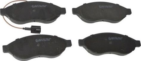 Тормозные колодки ASAM передние для Fiat Ducato III 2006-2026. Артикул 71872