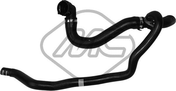 Патрубок радиатора (системы охлаждения) Metalcaucho. Артикул 97090