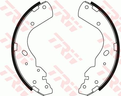 Тормозные колодки TRW. Артикул GS8443