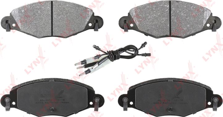 Тормозные колодки LYNXauto. Артикул BD-2209