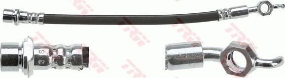 Тормозной шланг TRW задний правый/левый внешний для Toyota Yaris III 2012-2014. Артикул PHD1293