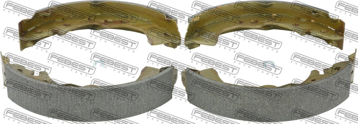 Тормозные колодки Febest. Артикул 0202-B10R