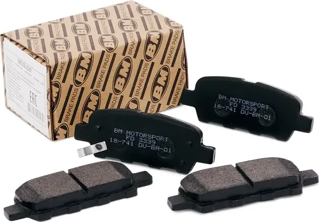 Колодки тормозные дисковые |зад прав/лев | (BM) BM. Артикул FD 3339