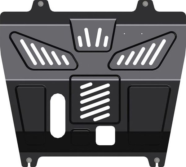 Защита Шериф (2 мм) для картера и КПП Renault Koleos I 2008-2011. Артикул 18.SL 9055