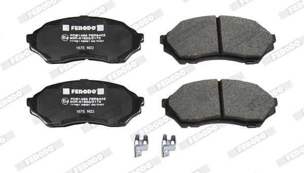Тормозные колодки Ferodo Premier Eco Friction. Артикул FDB1455