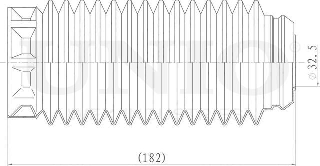 Пыльник амортизатора (Unio). Артикул DUC-10036