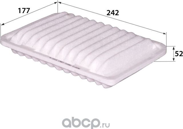 A-1013/A-323E 17801-21050 (40 шт) (фильтр воздушный) (RB-Exide). Артикул A1013