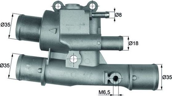 Термостат Mahle Behr. Артикул TI 123 88