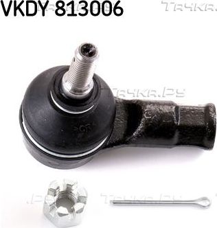 Наконечник рулевой тяги SKF. Артикул VKDY 813006